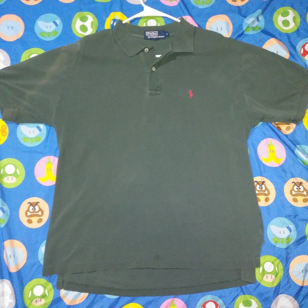 Polo by Ralph Lauren Large Dark Green Polo Shirt